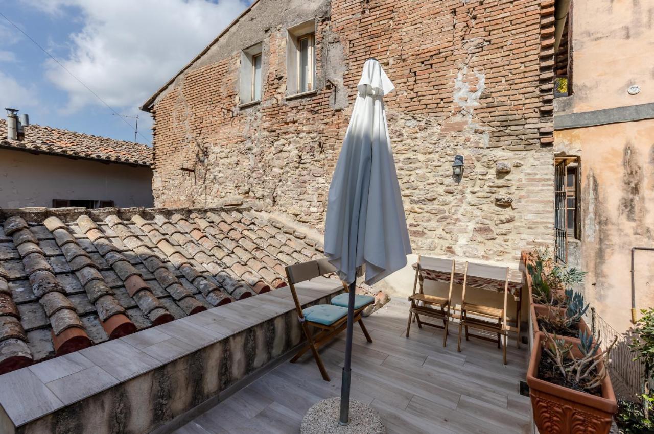 Charming Terrace House In The Heart Of Perugia Apartman Kültér fotó